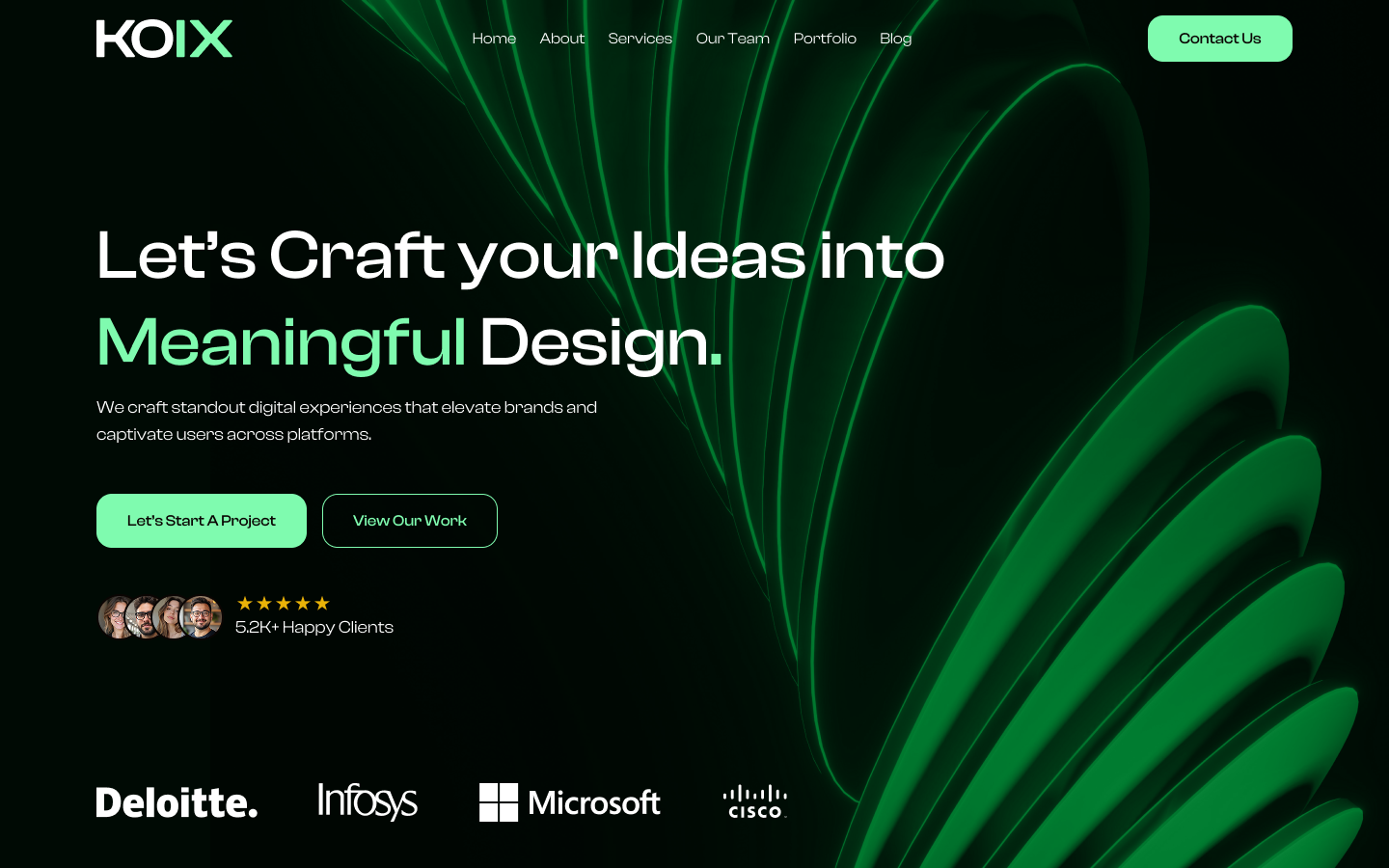 GrowthLab agency performance hero interface