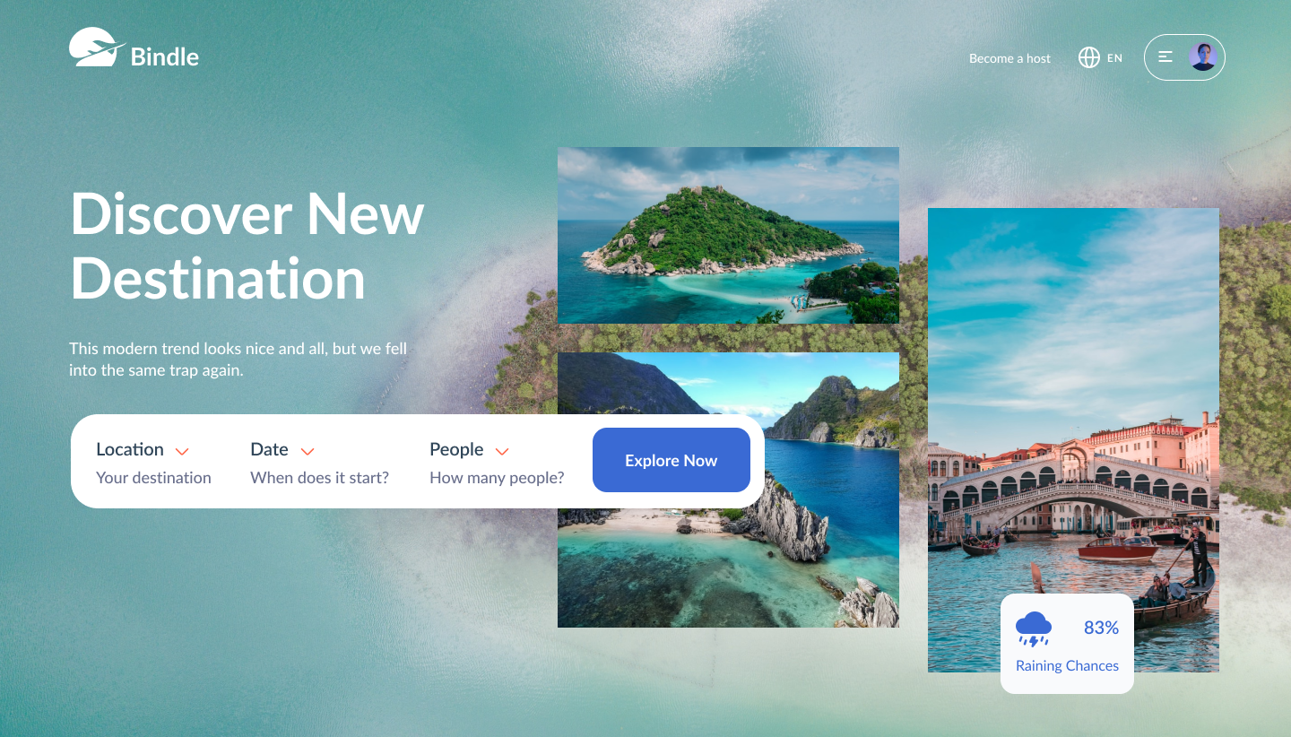 Seabreeze travel booking experience